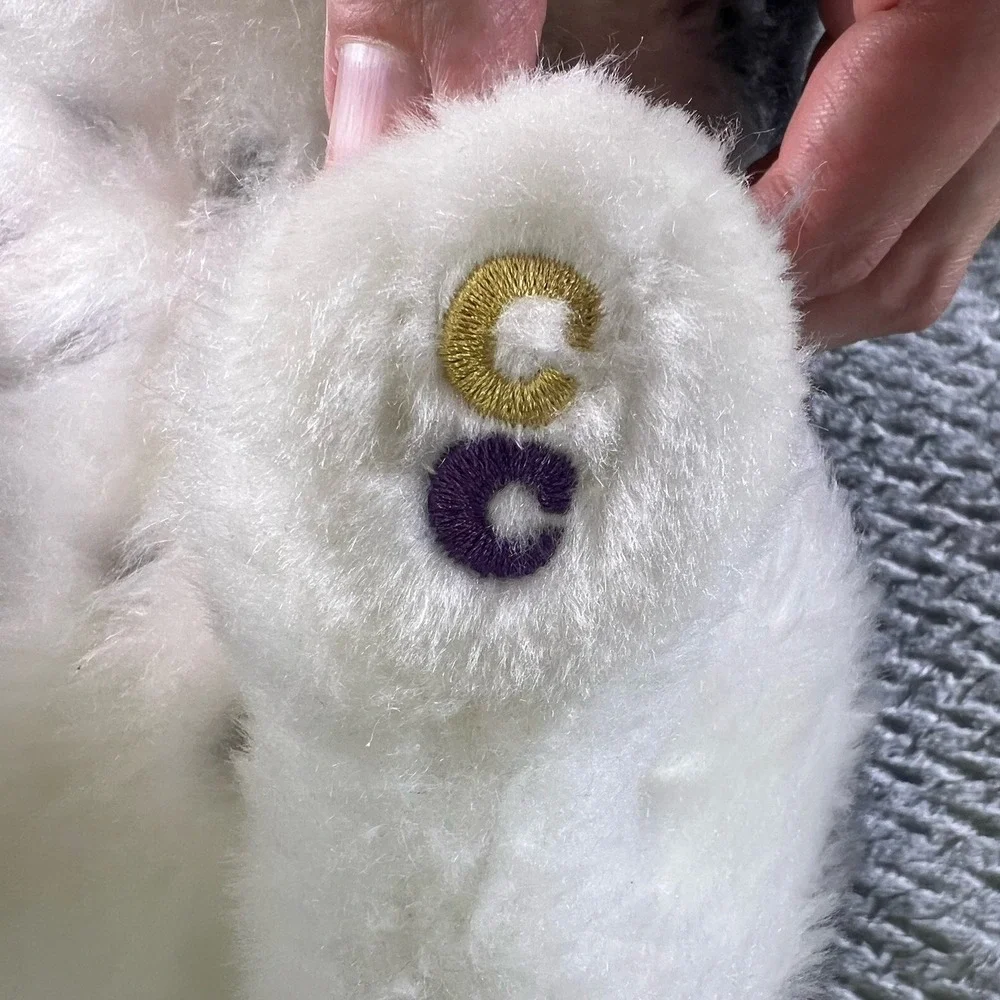 Cuddle Clones Custom Border Collie Herding Mix Dog Plush Maggie Black White Toy